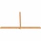 Ekena Millwork Eugene Smooth Timber Gable Bracket, Western Red Cedar, 108"W x 63"H x 3 1/2"D x 3 1/2"F, 14/12 Pitch GBW108X63X0404EUG00SWR - alternate 4